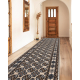 Løper Ull NAIN Rosett 6177 51033 beige / marinen
