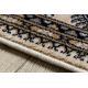 Runner Wool NAIN Rosette 6177 51033 beige / navy