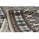 Runner Wool NAIN Rosette 6177 51033 beige / navy
