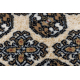 Runner Wool NAIN Rosette 6177 51033 beige / navy