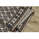 Runner Wool NAIN Rosette 6177 51033 beige / navy