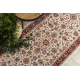 Runner Wool NAIN Ornament, flowers 6999 51063 beige / claret