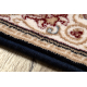 Löpare Ull NAIN Ornament 2904 51011 beige / marin