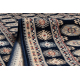 Corridore di lana NAIN Rosetta 6177 51011 blu scuro / beige