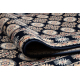 Runner Wool NAIN Rosette 6177 51011 navy / beige