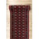 Runner Wool NAIN Rosette 6177 51066 claret / beige
