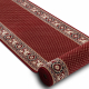 Chodnik NAIN wełniany Ornament 7500 51046 bordo / beż 