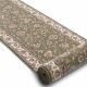 Läufer Wolle NAIN Blumen 7338 51088 grün / beige