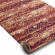 Läufer Antirutsch DIGITAL - BERGEN Marokkanisches Spalier, Trellis brick rotwein / beige