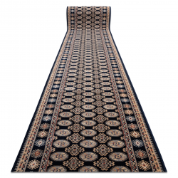 Tapis de course en laine NAIN Rosette 6177 51011 bleu foncé / beige 100cm