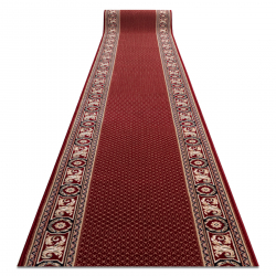 Runner Wool NAIN Ornament 7500 51046 claret / beige 80cm
