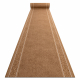 Alfombra de pasillo con refuerzo de gomaST.TROPEZ Marco antideslizante beige
