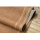 Alfombra de pasillo con refuerzo de gomaST.TROPEZ Marco antideslizante beige