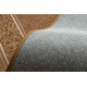 Alfombra de pasillo con refuerzo de gomaST.TROPEZ Marco antideslizante beige