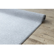 Fitted carpet INDUS silver 91 plain, MELANGE
