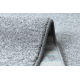 Fitted carpet INDUS silver 91 plain, MELANGE