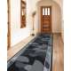 Runner anti-slip MALIS gum Geometric grey