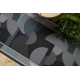 Runner anti-slip MALIS gum Geometric grey