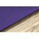 Vloerbekleding met rubber bekleed RUMBA 1385 éénkleurig purper