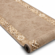 Alfombra de pasillo con refuerzo de goma MURCIA AZULEJOS DE LISBOA, Marco, antideslizante beige