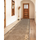 Alfombra de pasillo con refuerzo de goma MURCIA AZULEJOS DE LISBOA, Marco, antideslizante beige