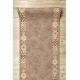 Alfombra de pasillo con refuerzo de goma MURCIA AZULEJOS DE LISBOA, Marco, antideslizante beige