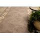 Alfombra de pasillo con refuerzo de goma MURCIA AZULEJOS DE LISBOA, Marco, antideslizante beige