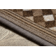 Alfombra de pasillo con refuerzo de goma MURCIA AZULEJOS DE LISBOA, Marco, antideslizante beige