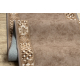 Alfombra de pasillo con refuerzo de goma MURCIA AZULEJOS DE LISBOA, Marco, antideslizante beige