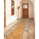 Runner anti-slip MURCIA LISBON TILES Frame gum red