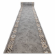 Alfombra de pasillo con refuerzo de goma MURCIA AZULEJOS DE LISBOA, Marco, antideslizante gris
