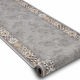 Alfombra de pasillo con refuerzo de goma MURCIA AZULEJOS DE LISBOA, Marco, antideslizante gris