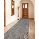 Alfombra de pasillo con refuerzo de goma MURCIA AZULEJOS DE LISBOA, Marco, antideslizante gris