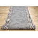 Alfombra de pasillo con refuerzo de goma MURCIA AZULEJOS DE LISBOA, Marco, antideslizante gris