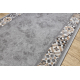 Alfombra de pasillo con refuerzo de goma MURCIA AZULEJOS DE LISBOA, Marco, antideslizante gris