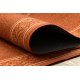 Alfombra de pasillo con refuerzo de goma ST.TROPEZ Marco antideslizante color cobre