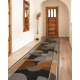 Läufer Antirutsch MALIS Geometrisch, rutschfest beige - 67 cm