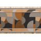 Läufer Antirutsch MALIS Geometrisch, rutschfest beige - 67 cm