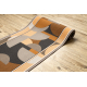 Läufer Antirutsch MALIS Geometrisch, rutschfest beige - 67 cm