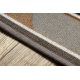 Läufer Antirutsch MALIS Geometrisch, rutschfest beige - 67 cm