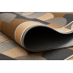Läufer Antirutsch MALIS Geometrisch, rutschfest beige - 67 cm