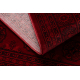 ORIENT 6889 teppe burgunder / svart Buchara, Ramme, orientalsk, med frynser