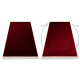 ORIENT 2958 carpet burgundy / black Frame, classic, oriental, with fringes
