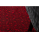 ORIENT 2958 carpet burgundy / black Frame, classic, oriental, with fringes
