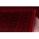 Dywan ORIENT 2958 bordo / czarny Ramka, klasyczny, orientalny, z frędzlami 