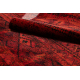 ORIENT 4722 carpet burgundy / black Oriental, with fringes