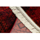 ORIENT 4722 carpet burgundy / black Oriental, with fringes