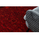 ORIENT 5125 covor visiniu / negru Cadru, clasic, ornament, cu franjuri
