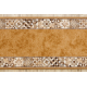 Runner anti-slip MURCIA LISBON TILES Frame gum red 80cm