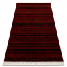 Dywan ORIENT 5132 bordo / czarny Orientalny, z frędzlami 